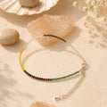Dhanyog Healing Crystal Anklet