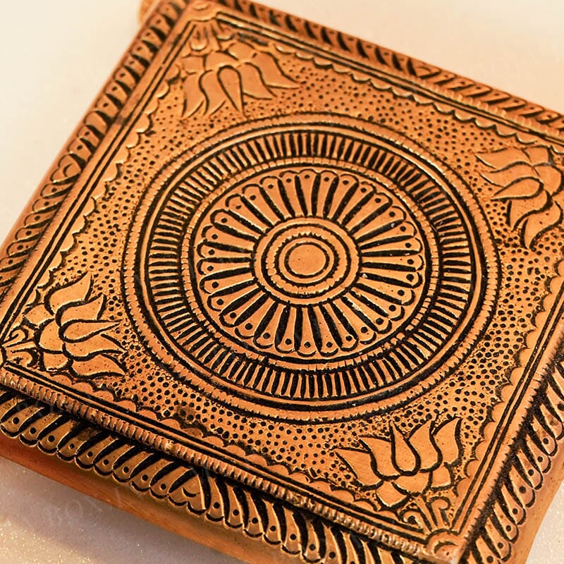 Handcrafted Mini Brass Chowki