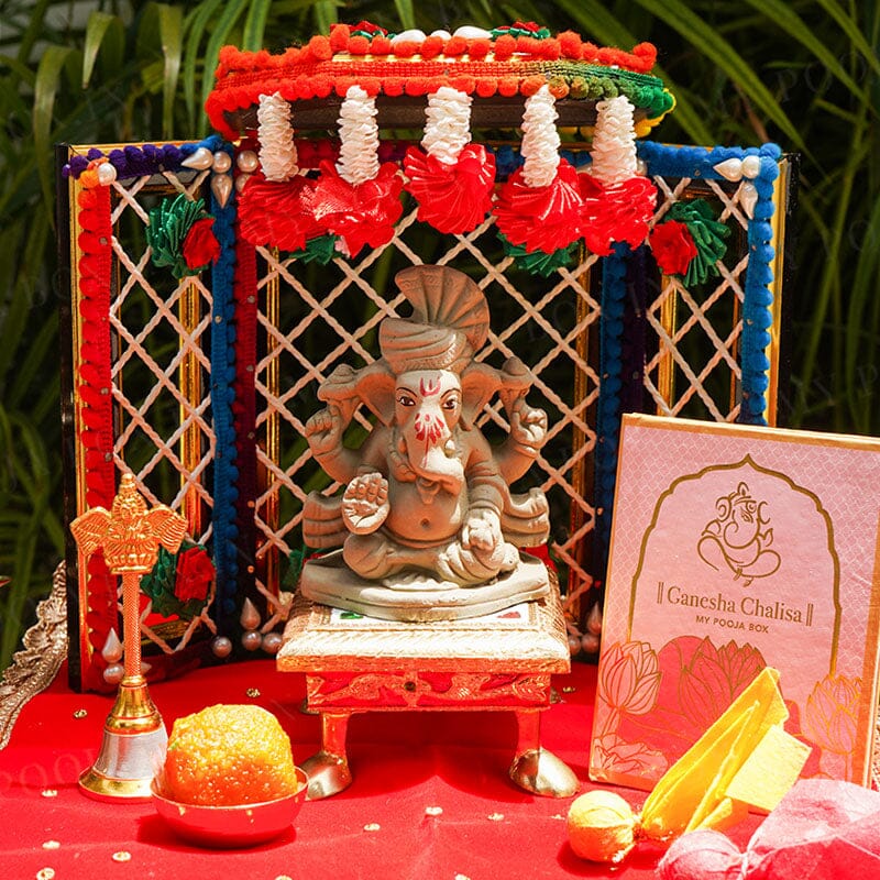 4INCH Ganadhipa Eco-Friendly Ganpati | Plant-A-Ganesha