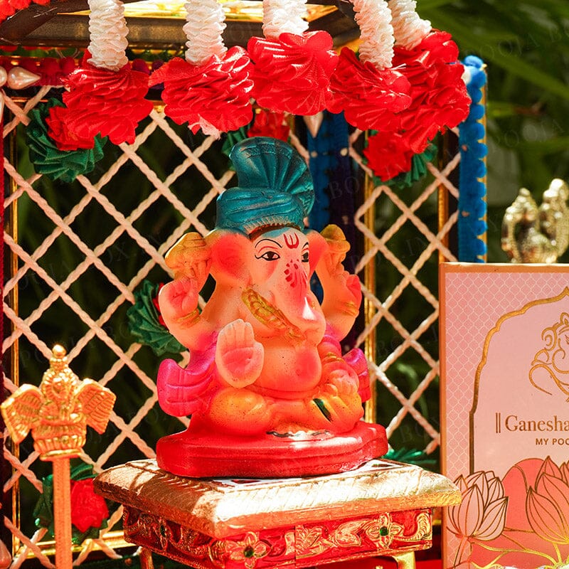 4INCH Ganadhipa Eco-Friendly Ganpati | Plant-A-Ganesha