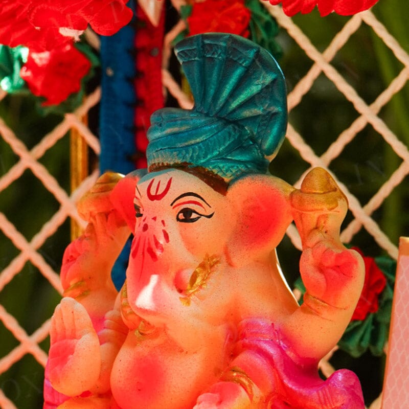 4INCH Ganadhipa Eco-Friendly Ganpati | Plant-A-Ganesha