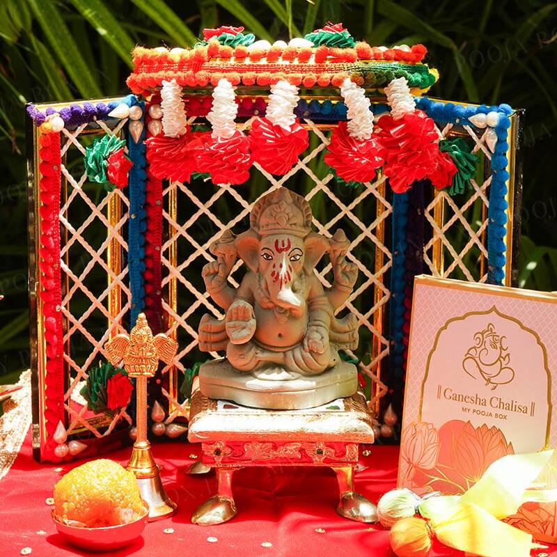 4INCH Mangalamurti Eco-Friendly Ganpati | Plant-A-Ganesha