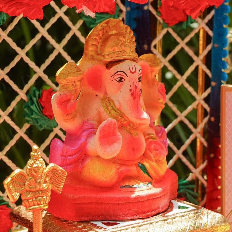 4INCH Mangalamurti Eco-Friendly Ganpati | Plant-A-Ganesha