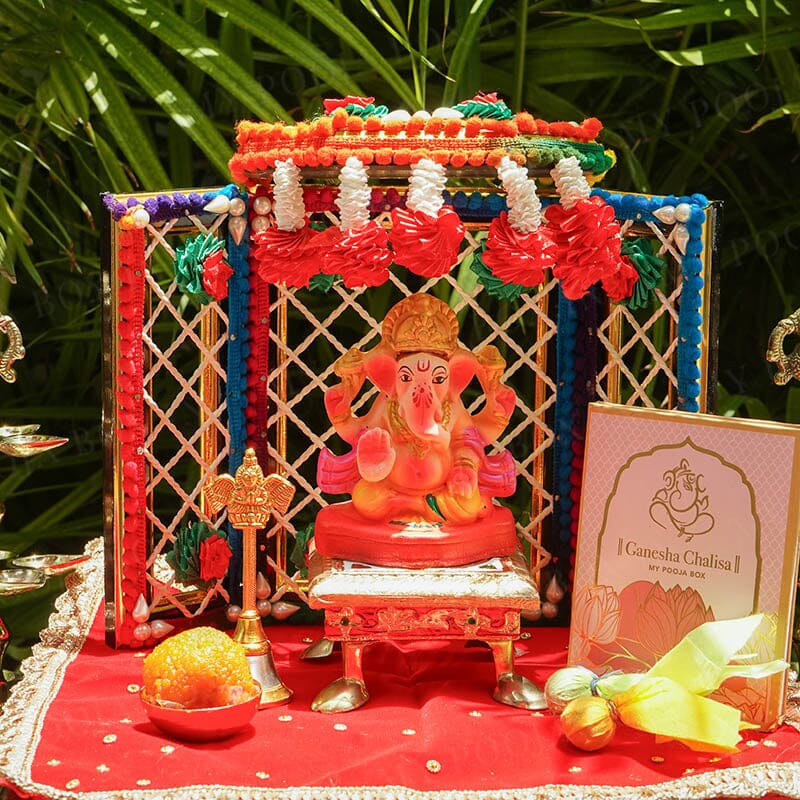 4INCH Mangalamurti Eco-Friendly Ganpati | Plant-A-Ganesha