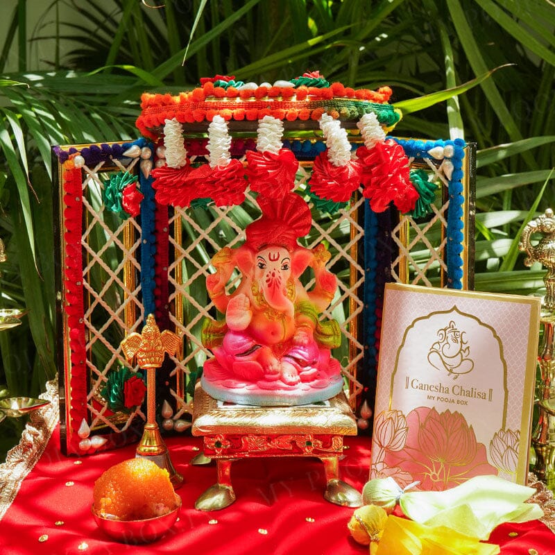 4INCH Eco-Friendly Gajakarna Ganesh | Plant-A-Ganesha