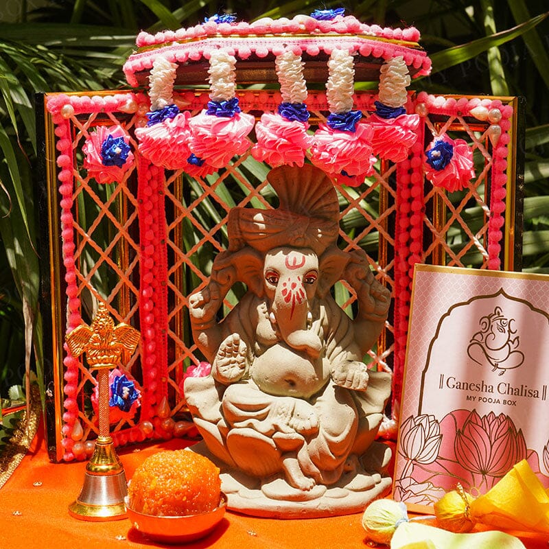 6INCH Eco-Friendly Ekadanta Ganpati | Plant-A-Ganesha