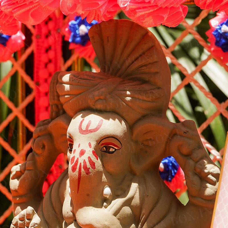 6INCH Eco-Friendly Ekadanta Ganpati | Plant-A-Ganesha