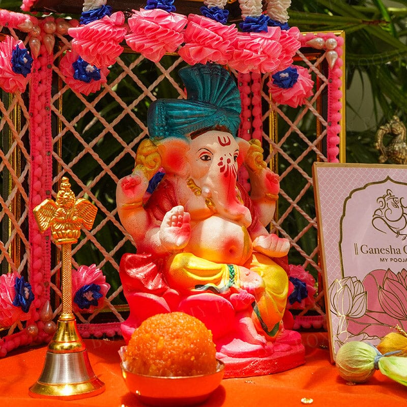 6INCH Eco-Friendly Ekadanta Ganpati | Plant-A-Ganesha