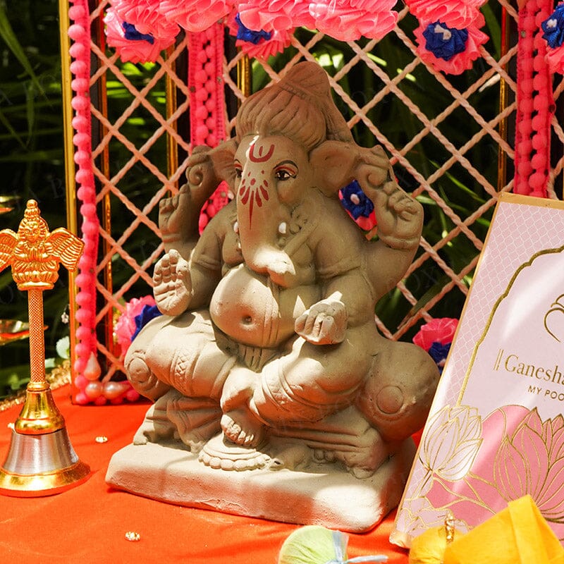 6INCH Gajakarna Eco-Friendly Ganpati | Plant-A-Ganesha