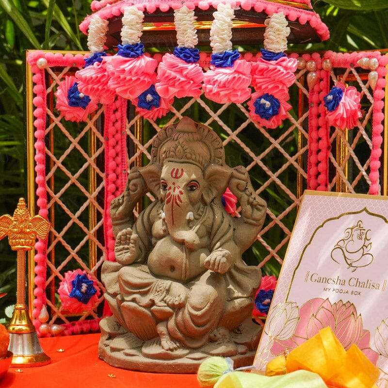 6INCH Gaurik Eco-Friendly Ganpati | Plant-A-Ganesha