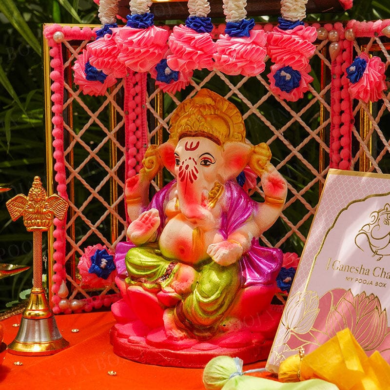 6INCH Gaurik Eco-Friendly Ganpati | Plant-A-Ganesha