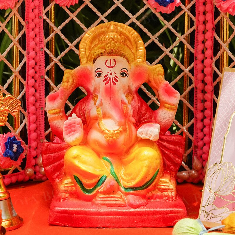 6INCH Muktidaya Eco-Friendly Ganpati | Plant-A-Ganesha