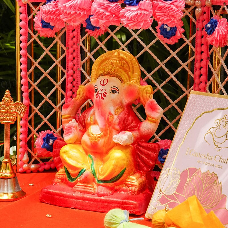 6INCH Muktidaya Eco-Friendly Ganpati | Plant-A-Ganesha