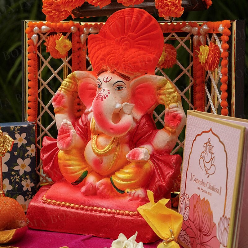 8INCH Sarjanshil Eco-Friendly Ganpati | Plant-A-Ganesha