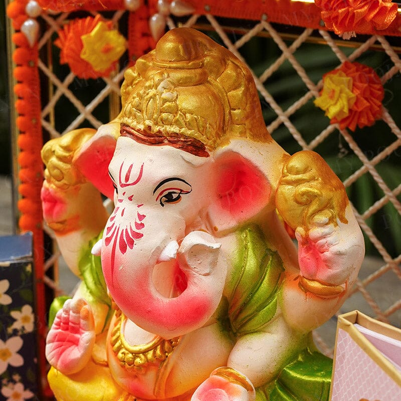 8INCH Pramodaya Eco-Friendly Ganpati | Plant-A-Ganesha
