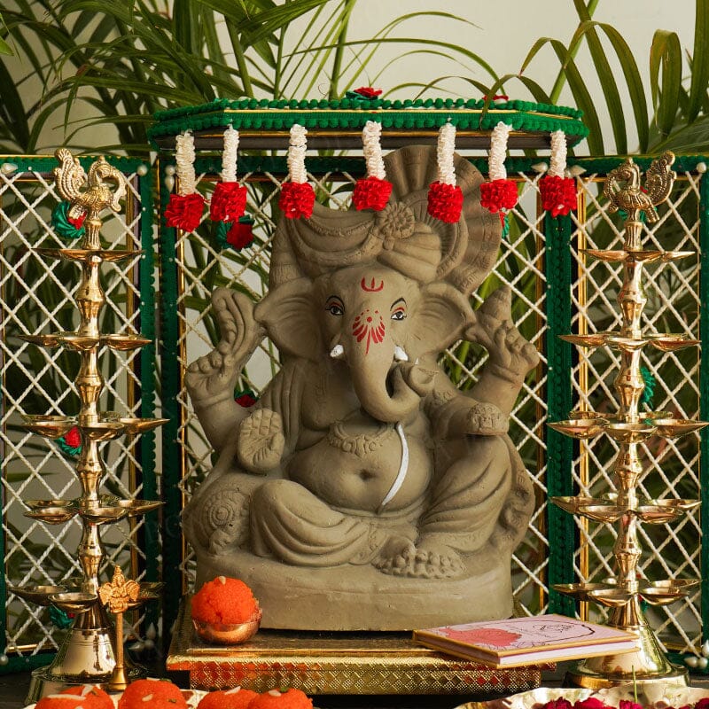 1.1FEET Vighnaharta Eco-Friendly Ganpati | Plant-A-Ganesha