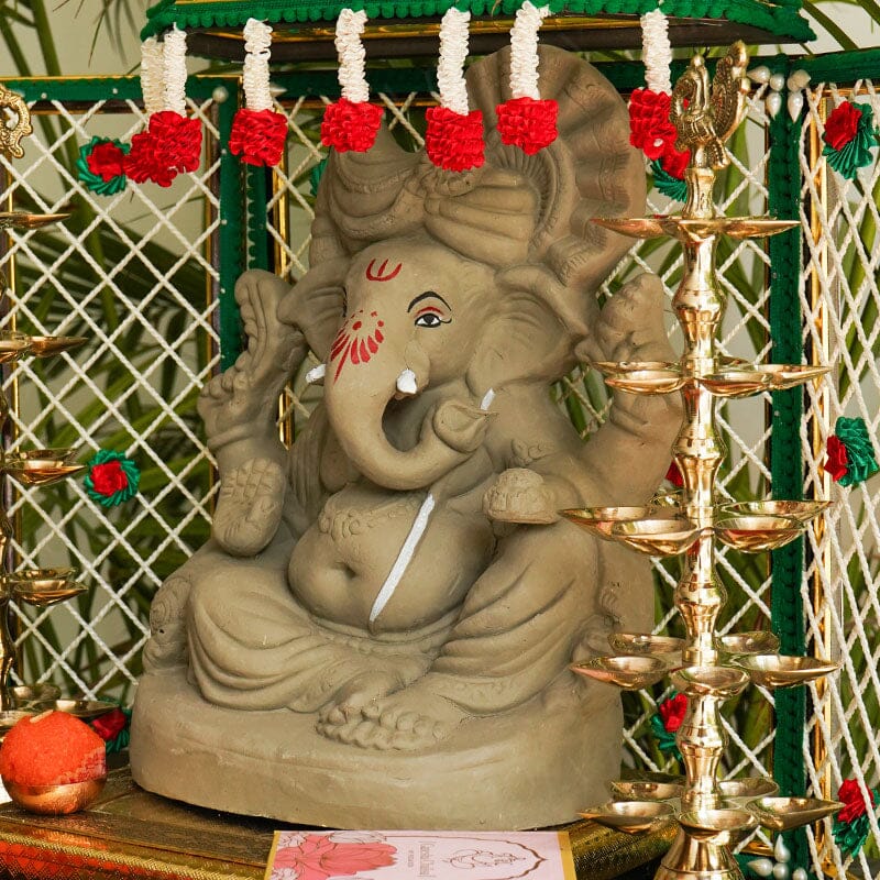 1.1FEET Vighnaharta Eco-Friendly Ganpati | Plant-A-Ganesha