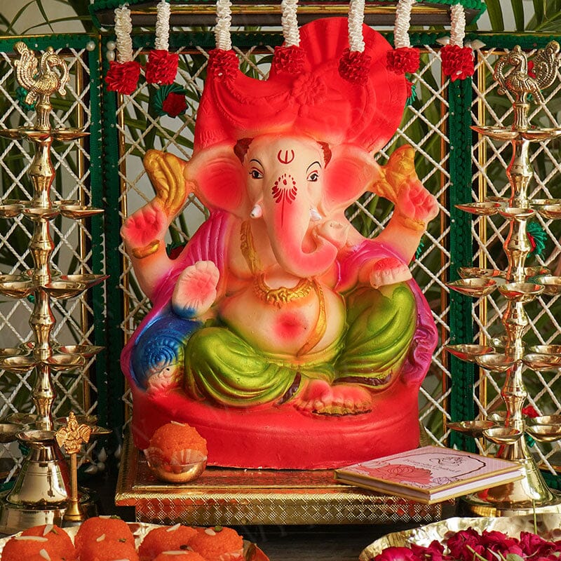 1.1FEET Vighnaharta Eco-Friendly Ganpati | Plant-A-Ganesha
