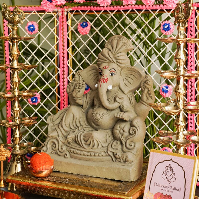 10INCH Utkarsh Eco-Friendly Ganpati | Plant-A-Ganesha