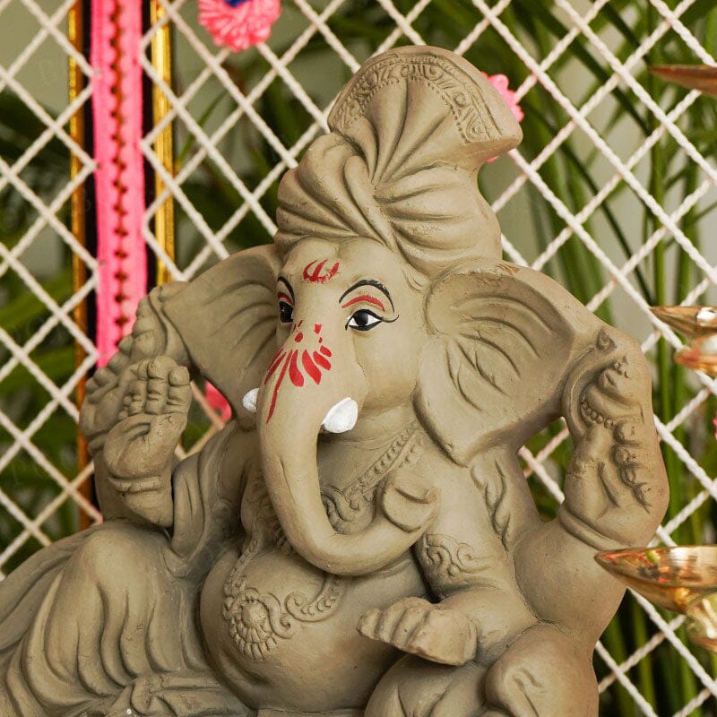 10INCH Utkarsh Eco-Friendly Ganpati | Plant-A-Ganesha