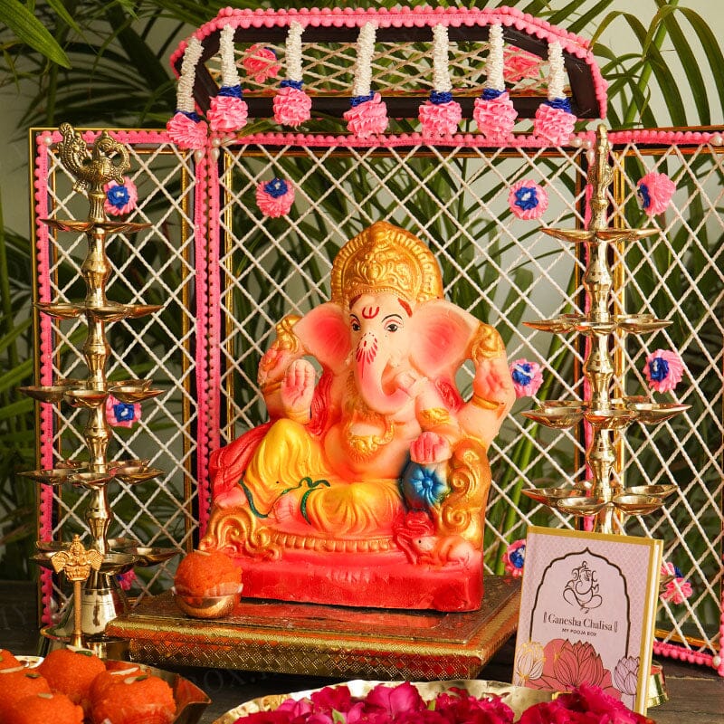 10INCH Aditijaya Eco-Friendly Ganpati | Plant-A-Ganesha