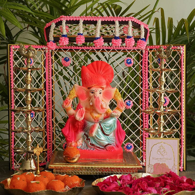 10INCH Sarjanshil Eco-Friendly Ganpati | Plant-A-Ganesha