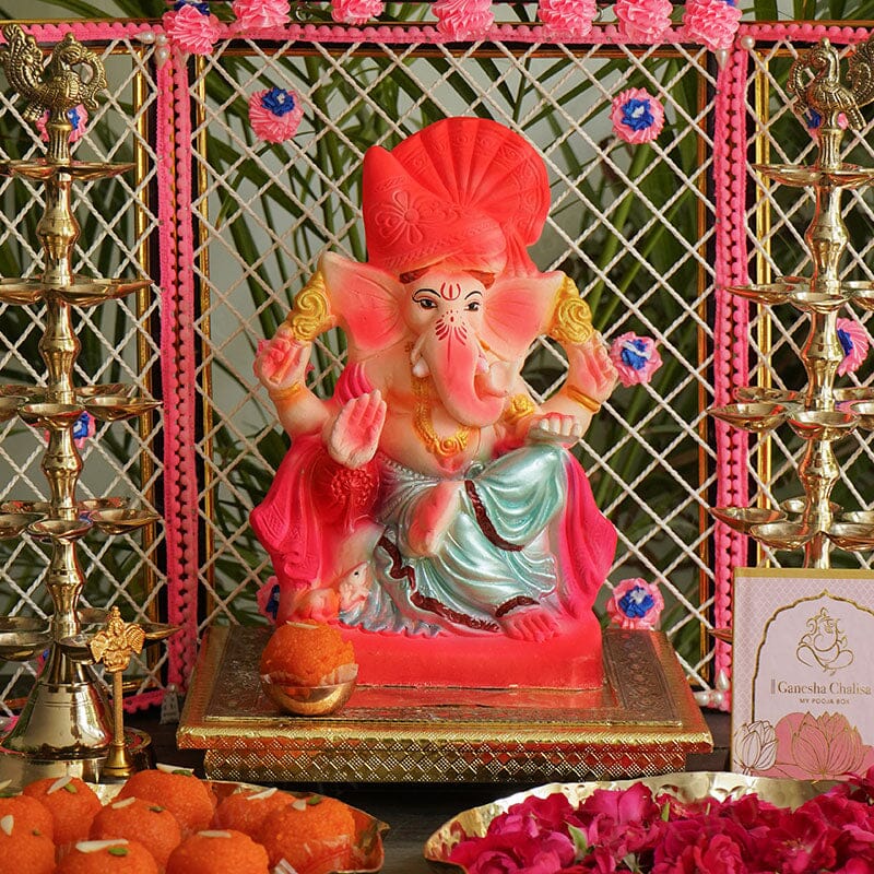10INCH Sarjanshil Eco-Friendly Ganpati | Plant-A-Ganesha