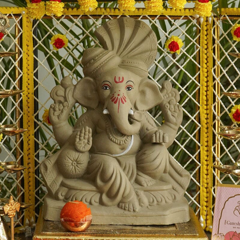 1FEET Devadeva Eco-Friendly Ganpati | Plant-A-Ganesha