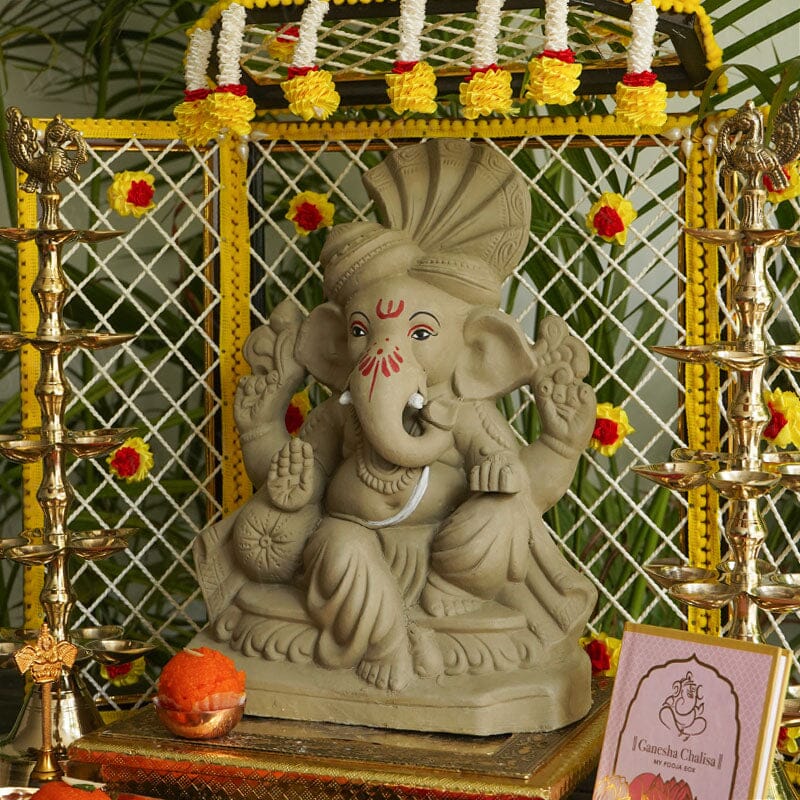 1FEET Devadeva Eco-Friendly Ganpati | Plant-A-Ganesha