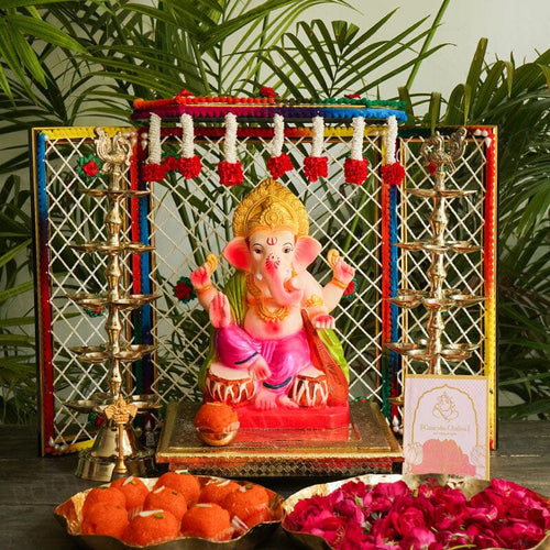 10INCH Shri Rudra Eco-Friendly Ganpati | Plant-A-Ganesha