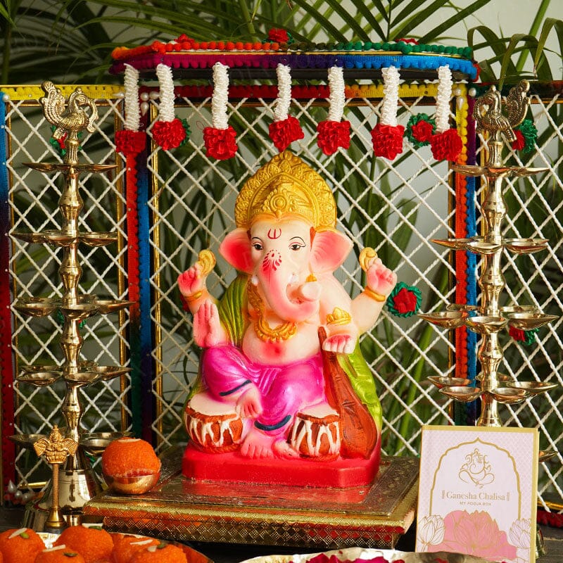 10INCH Shri Rudra Eco-Friendly Ganpati | Plant-A-Ganesha