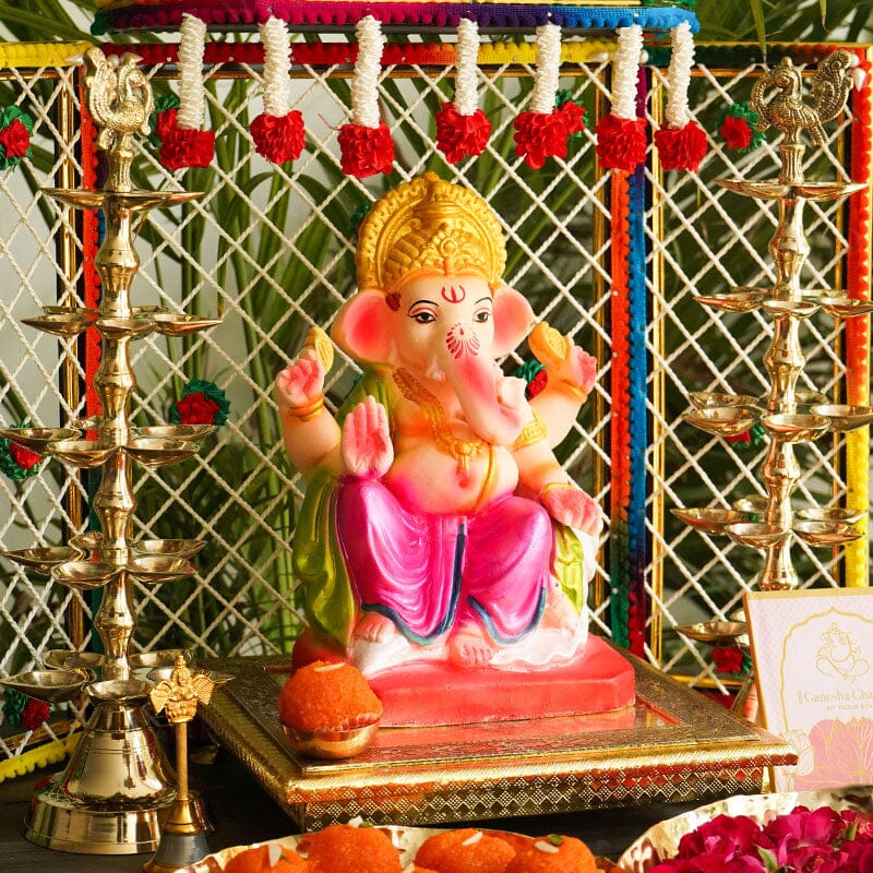 10INCH Ekadrishta Eco-Friendly Ganpati | Plant-A-Ganesha