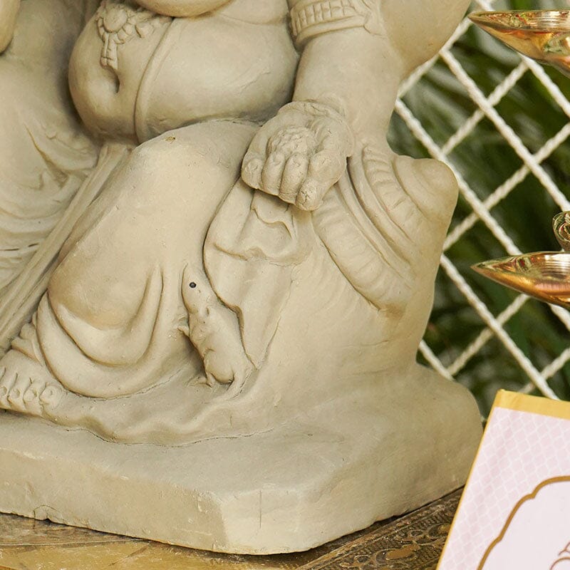 10INCH Ekadrishta Eco-Friendly Ganpati | Plant-A-Ganesha