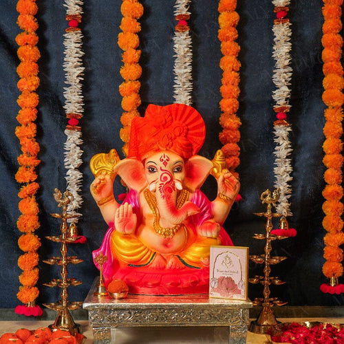 1.5FEET Shri Siddhi Vinayak  Eco-Friendly Ganpati | Plant-A-Ganesha