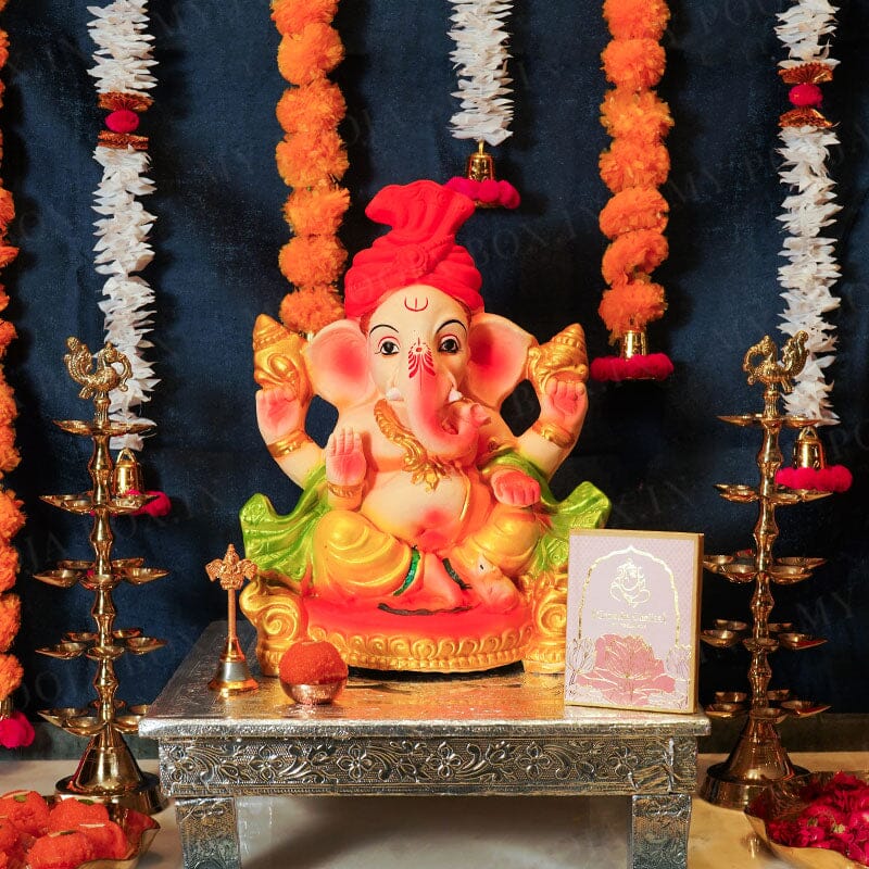 1.2FEET Lambodaram Eco-Friendly Ganpati | Plant-A-Ganesha