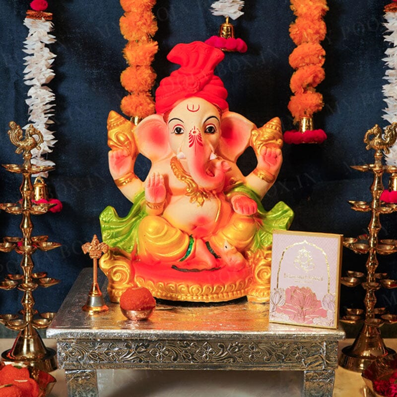 1.2FEET Lambodaram Eco-Friendly Ganpati | Plant-A-Ganesha