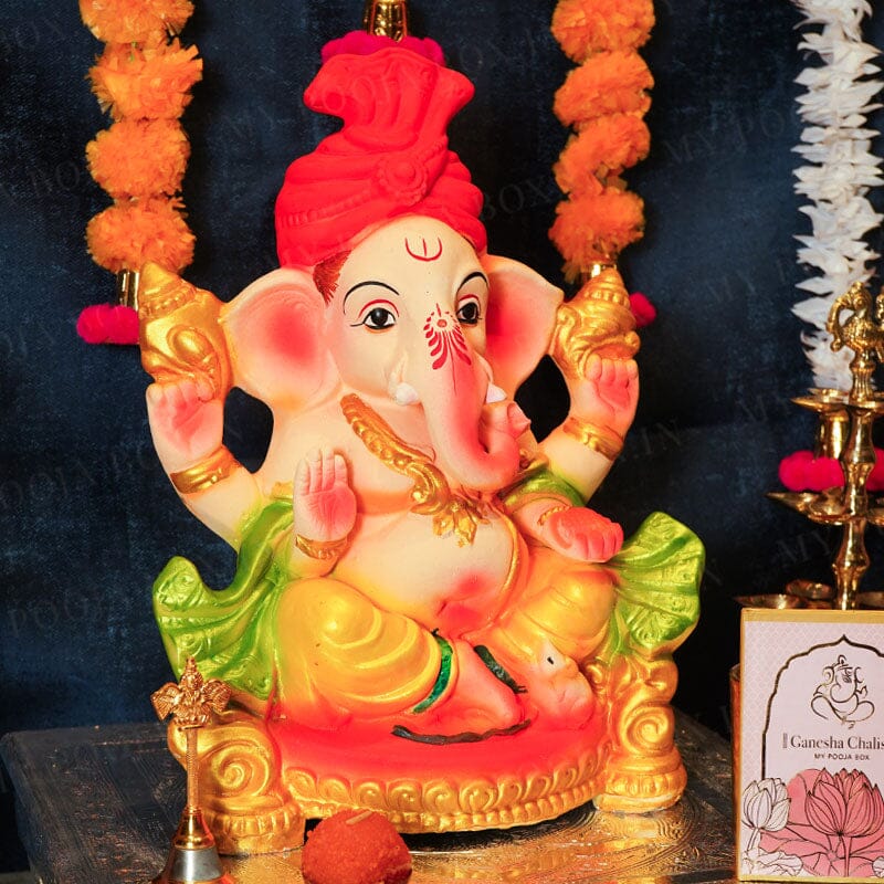 1.2FEET Lambodaram Eco-Friendly Ganpati | Plant-A-Ganesha