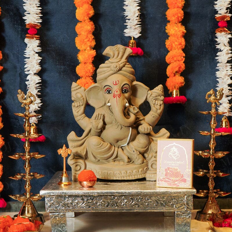 1.2FEET Lambodaram Eco-Friendly Ganpati | Plant-A-Ganesha
