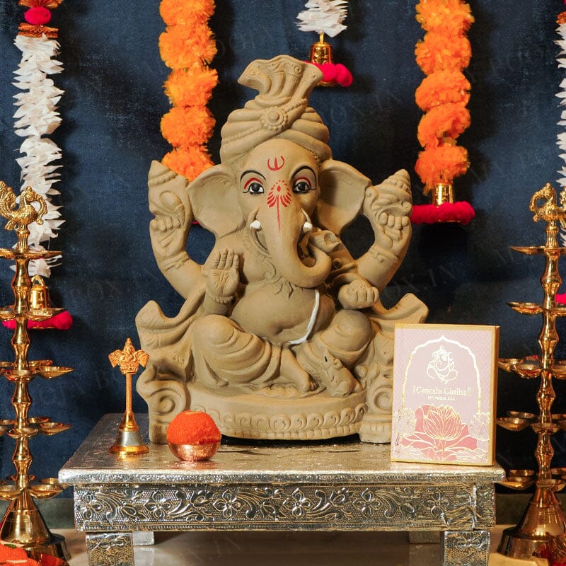 1.2FEET Lambodaram Eco-Friendly Ganpati | Plant-A-Ganesha
