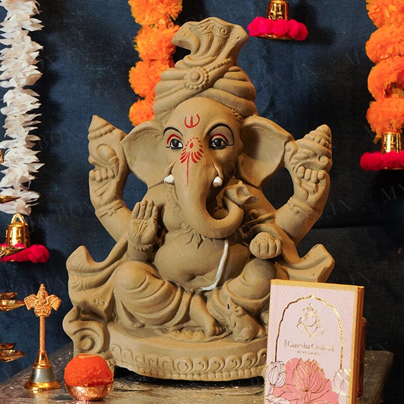 1.2FEET Lambodaram Eco-Friendly Ganpati | Plant-A-Ganesha