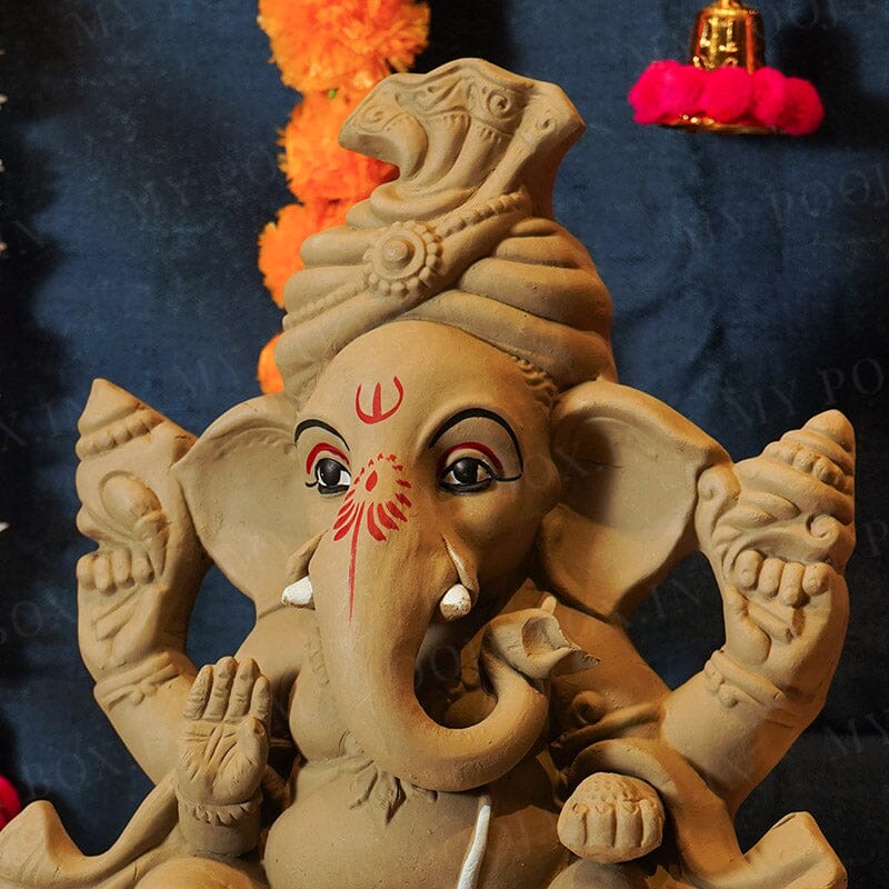 1.2FEET Lambodaram Eco-Friendly Ganpati | Plant-A-Ganesha