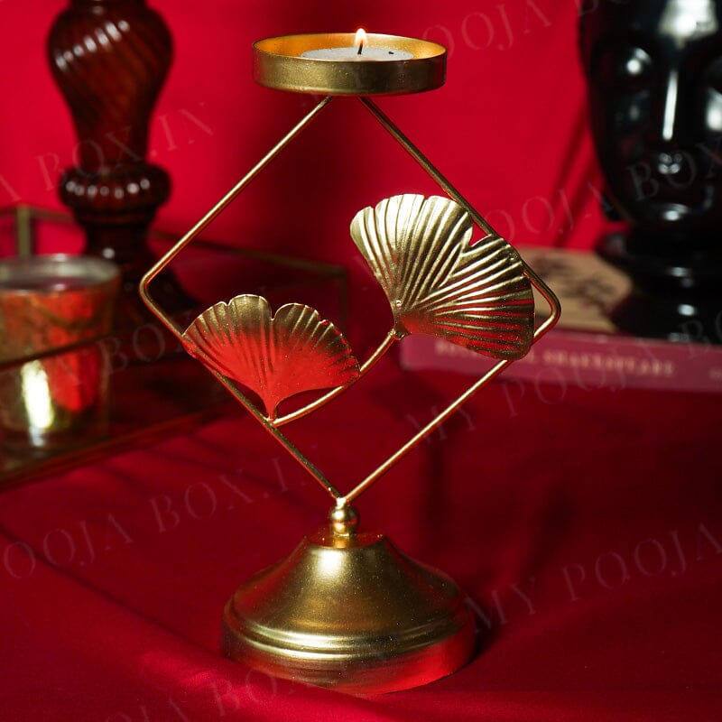 Luxury Leaf T-Light Holder