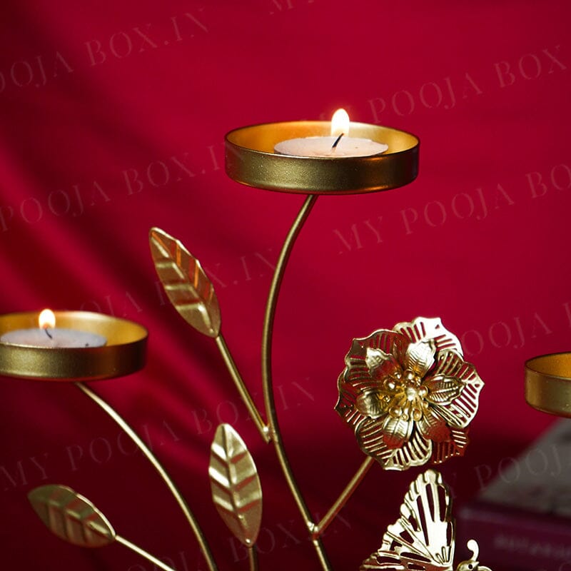 Decorative Metal Tea Light Stand