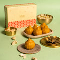 Kaju-Mango Modak 6PC Sweet Box for Ganesh Chaturthi