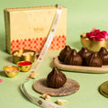 Kaju-Chocolate Modak 6PC Sweet Box for Ganesh Chaturthi