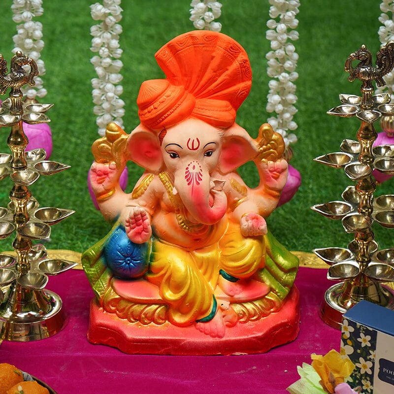 1FEET Devadeva Eco-Friendly Ganpati | Plant-A-Ganesha
