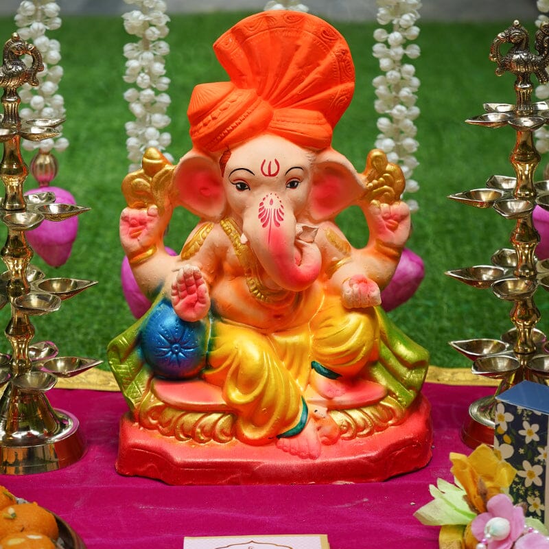 1FEET Devadeva Eco-Friendly Ganpati | Plant-A-Ganesha