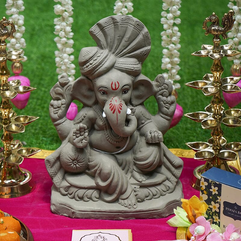 1FEET Devadeva Eco-Friendly Ganpati | Plant-A-Ganesha