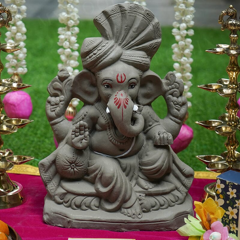 1FEET Devadeva Eco-Friendly Ganpati | Plant-A-Ganesha