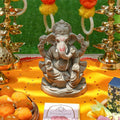 8INCH Lalbaughcha Raja Eco-Friendly Ganpati | Plant-A-Ganesha